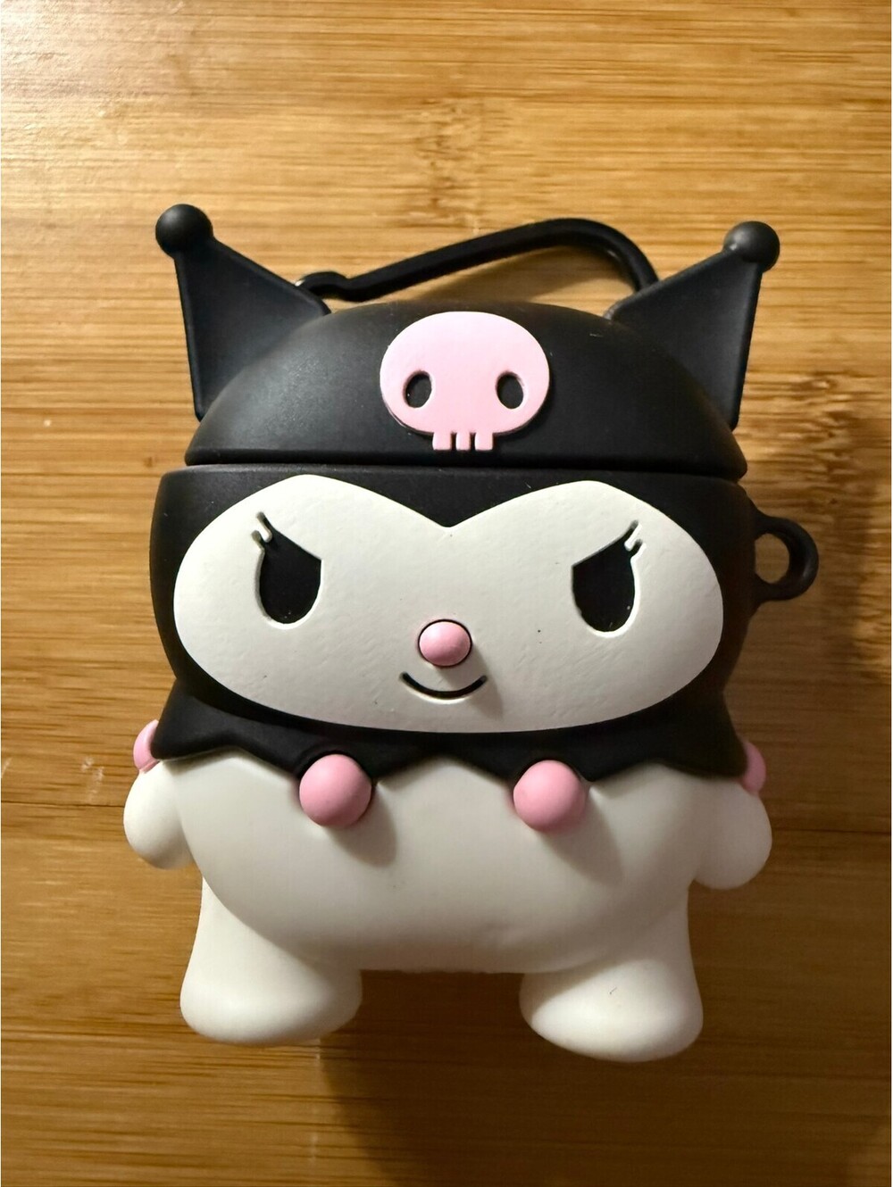 Kuromi Silicone Keychain Airpods gen 1 -2 case or bag charm